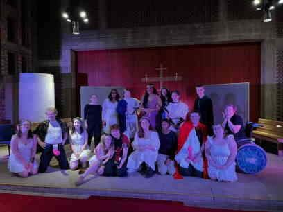 Cast photo for Lysistrata (23/24)